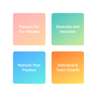 Gradient color swatches