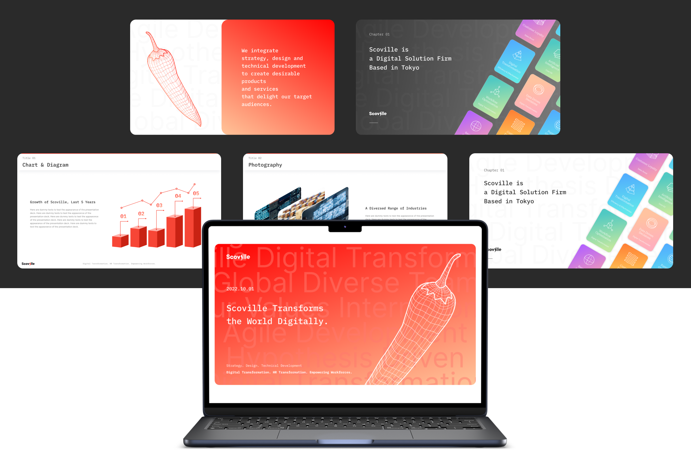 Presentation deck showcase