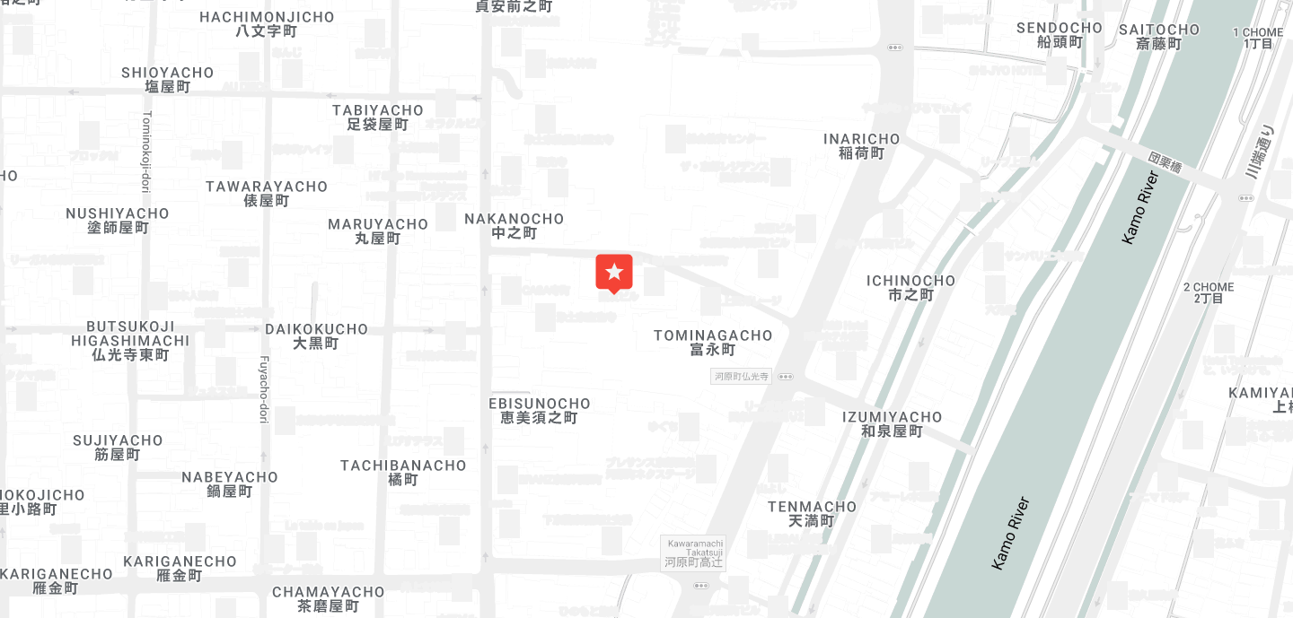 Kyoto office map